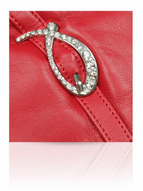 Перчатки Женские 13_DOLCE/RED//11